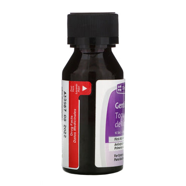 De La Cruz Gentian Violet First Aid Antiseptic Liquid, 1 Oz