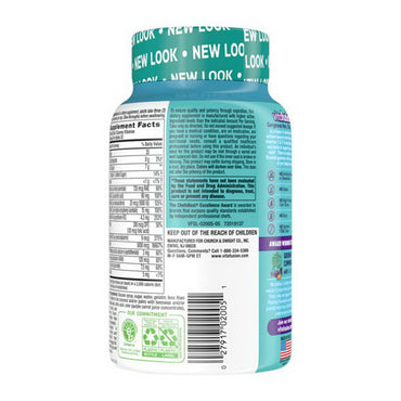 Vitafusion Hair Skin and Nail Multivitamin Gummies, Natural Raspberry, 100 ea