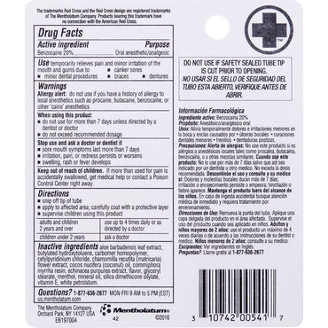 Red Cross Canker Sore Medication, 0.25 Oz