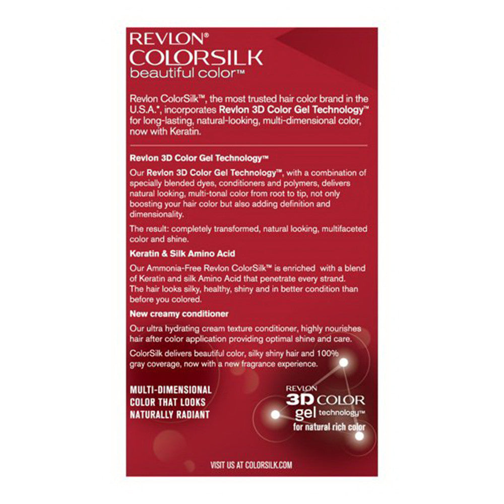 Colorsilk By Revlon, Ammonia-Free Permanent, Haircolor: Light Brown #5N - 1 Ea