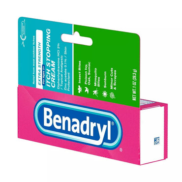 Benadryl Extra Strength Itch Stopping Cream, 1 Oz