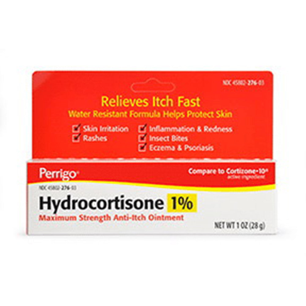 Hydrocortisone 1 Percent Ointment, Anti Itch Relief, 1 Oz