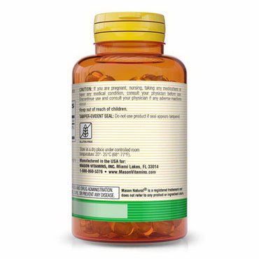 Mason Natural Vitamin D 1000 Iu Softgels - 60 Ea