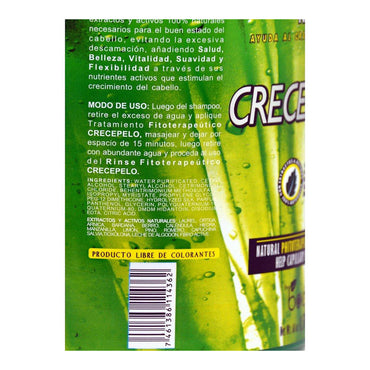 Boe Crece Pelo Tratamiento Fitioterapeutico Natural Phitoterapeutic Treatment for Hair Growth, 61 Oz