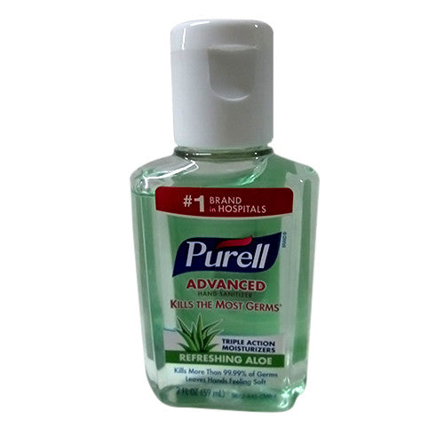 Purell Instant Hand Sanitizer With Aloe And Vitamin E, 2 Oz