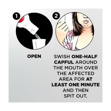 Orajel Analgesic and Astringent Rinse Toothache Soothing Mint, 1 Ea