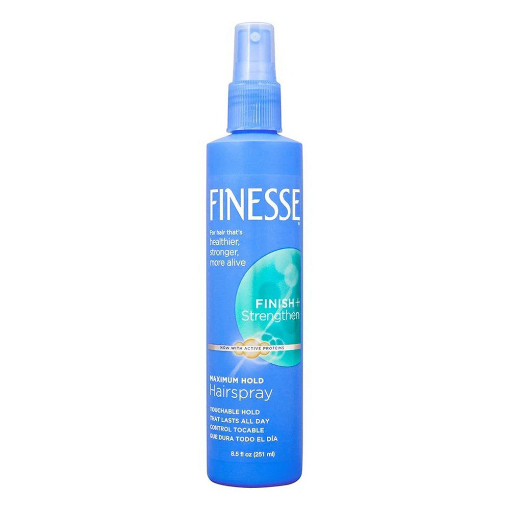 Finesse Finish Strength Maximum Hold Hair Spray, 8.5 Oz