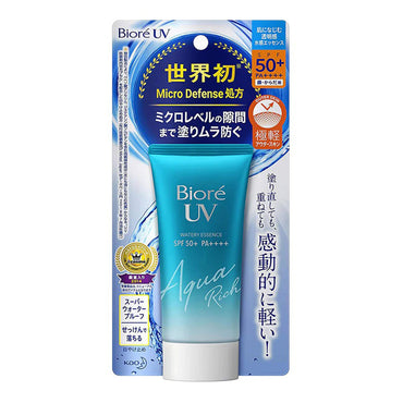 Biore UV Aqua Rich Watery Essence Sunscreen SPF 50+/PA++++ for All Skin Types 50g