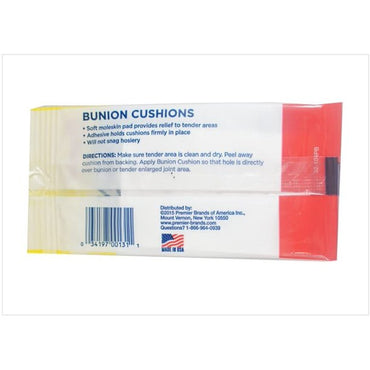 Premier Bunion Cushions, Eases Pain, 6 Ea