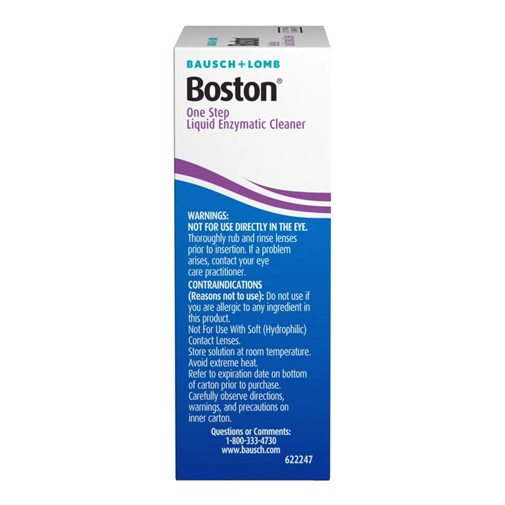 Boston One Step Liquid Enzymatic Cleaner Sterile Single Use Dispensers, 12 Ea