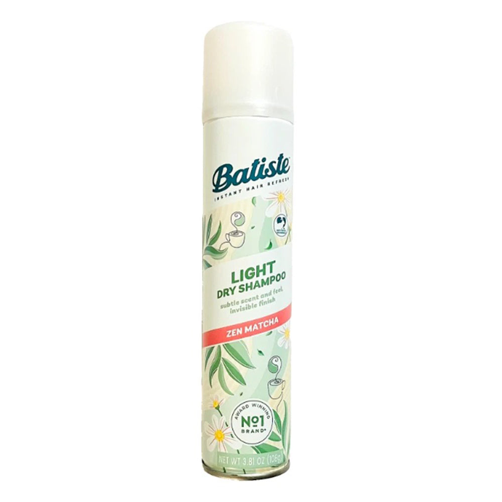 Batiste Green Tea and Chamomile Scent Lightweight Dry Shampoo Zen Matcha 3.81Oz (108g)