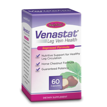 Venastat Capsules For Natural Leg Vein Health, 60 Capsules