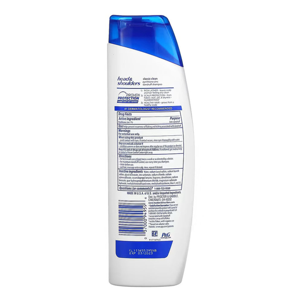 Head and Shoulders Dandruff Shampoo, Classic Clean, 8.45 oz