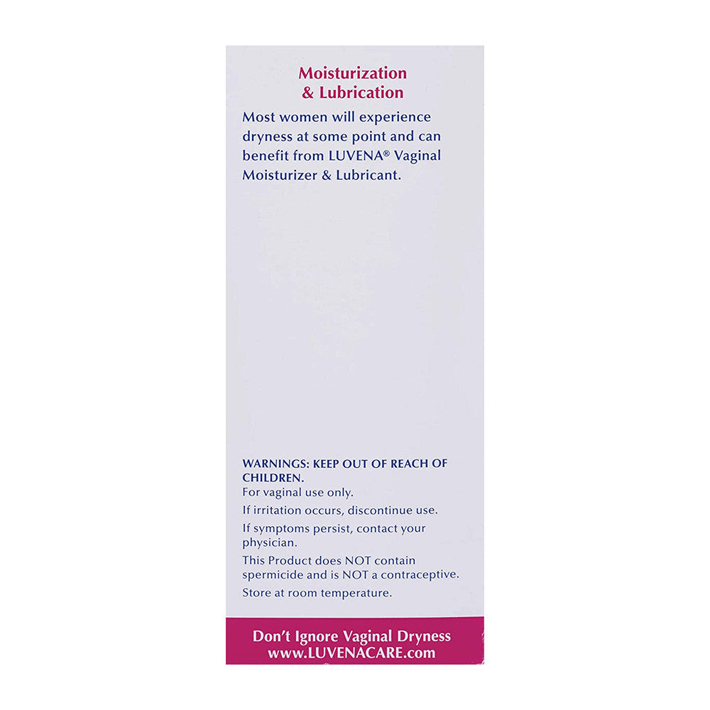 Luvena Restorative Vaginal Moisturizer and Odor Control, 5g Pre Filled Applicators - 6 ea