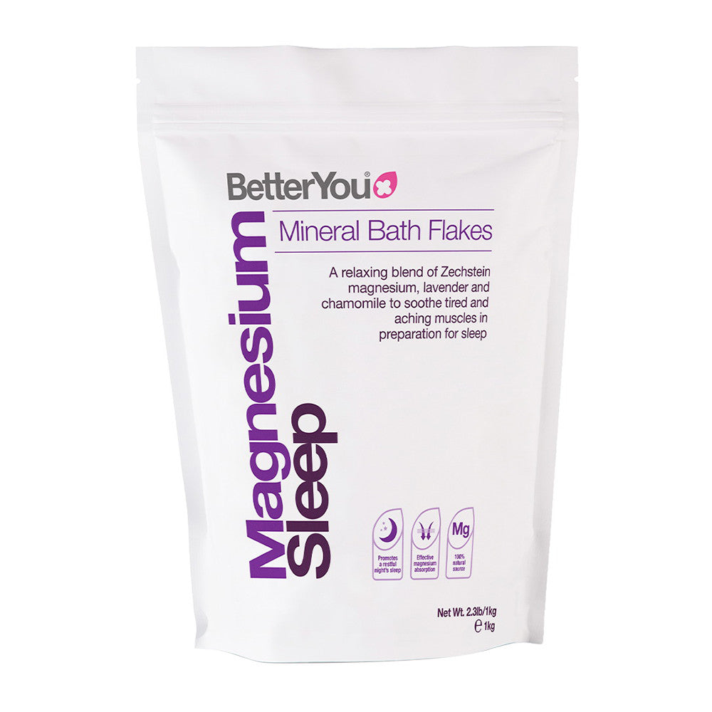 Better You Magnesium Sleep Mineral Bath Flakes, 2.3 Lb