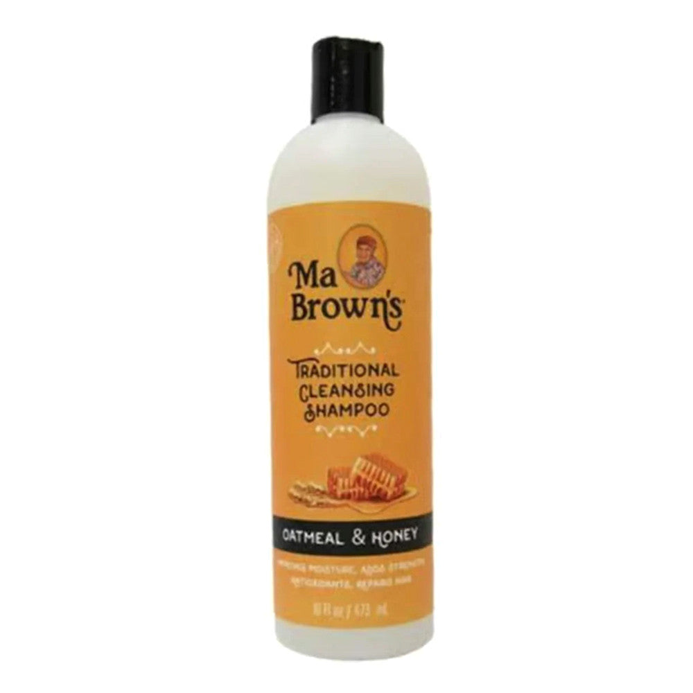 Ma Browns Traditional Cleansing Shampoo With Oatmeal And Honey, 16 Oz