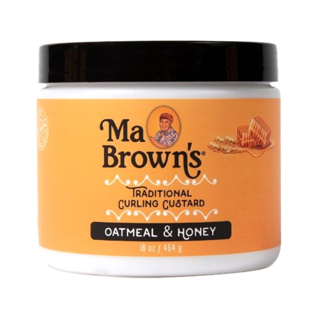 Ma Browns Traditional Curling Custard With Oatmeal And Honey, 16 Oz