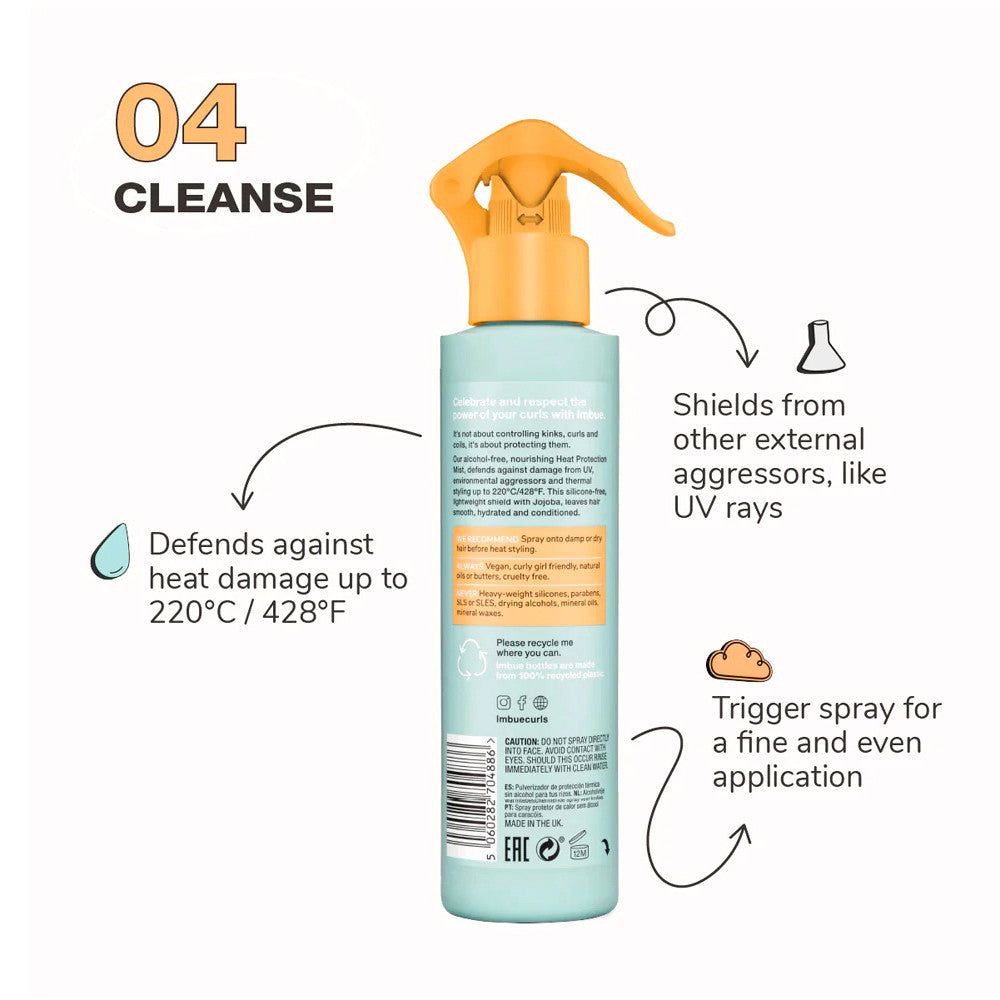 Imbue Curl Defending Heat Protection Mist, 6.7 Oz