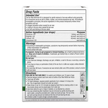 Similasan Peroxide Free Ear Wax Removal Kit, 0.33 Oz