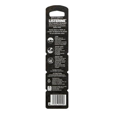Listerine Ultraclean Access Flosser Starter Refill - 28 Ea