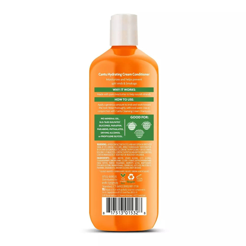 Cantu Shea Butter for Natural Hair Hydrating Cream Conditioner, 13.5 Oz