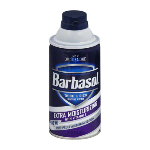 Barbasol Thick and Rich Shaving Cream Extra Moisturizing, 10 oz