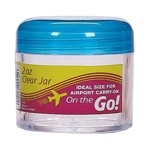 Sprayco On The Go Clear Jar, 2 Oz, 12 Pack