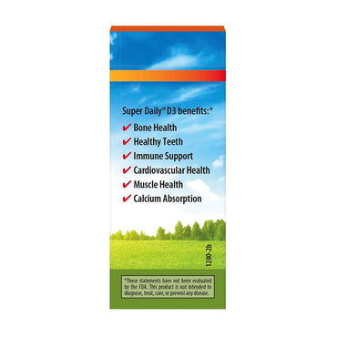 Carlson Super Daily D3 2000 IU Drops, 0.38 Oz