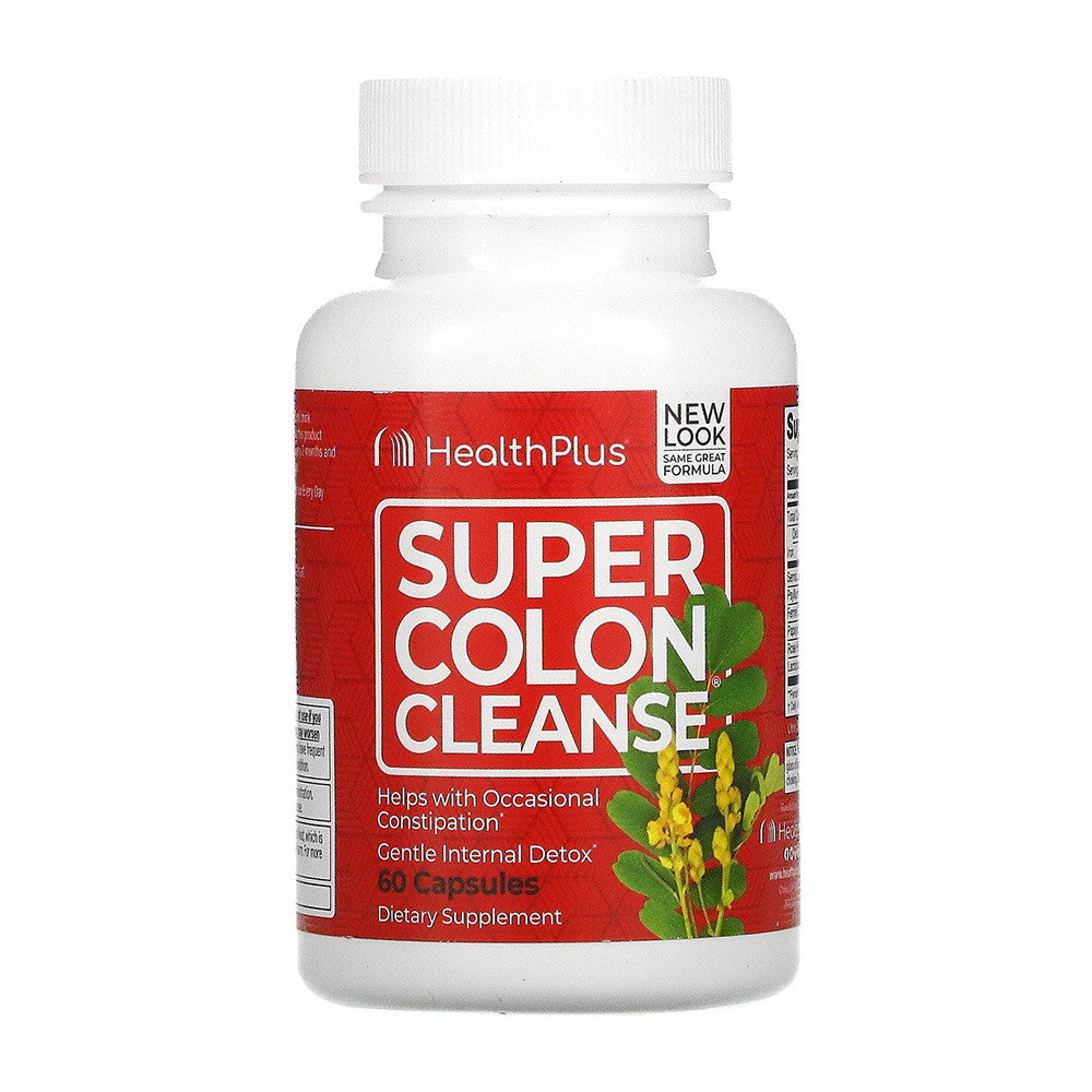 Health Plus Super Colon Cleanse Occasional Constipation Capsules, 60 Ea