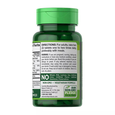 Natures Truth Vitamin B Complex with B12, 90 Ea
