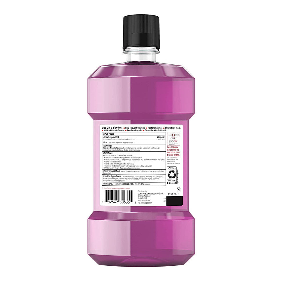 Listerine Total Care Teeth Defense Anticavity Mouthwash - 1 Litre