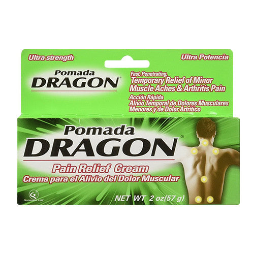 Pomada Dragon Muscle Aches And Arthritis Pain Relief Cream, 2 Oz