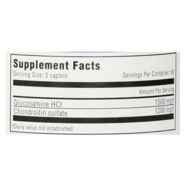 Glucosamine And Chondroitin Caplets With Triple Strength By Windmill - 120 Ea