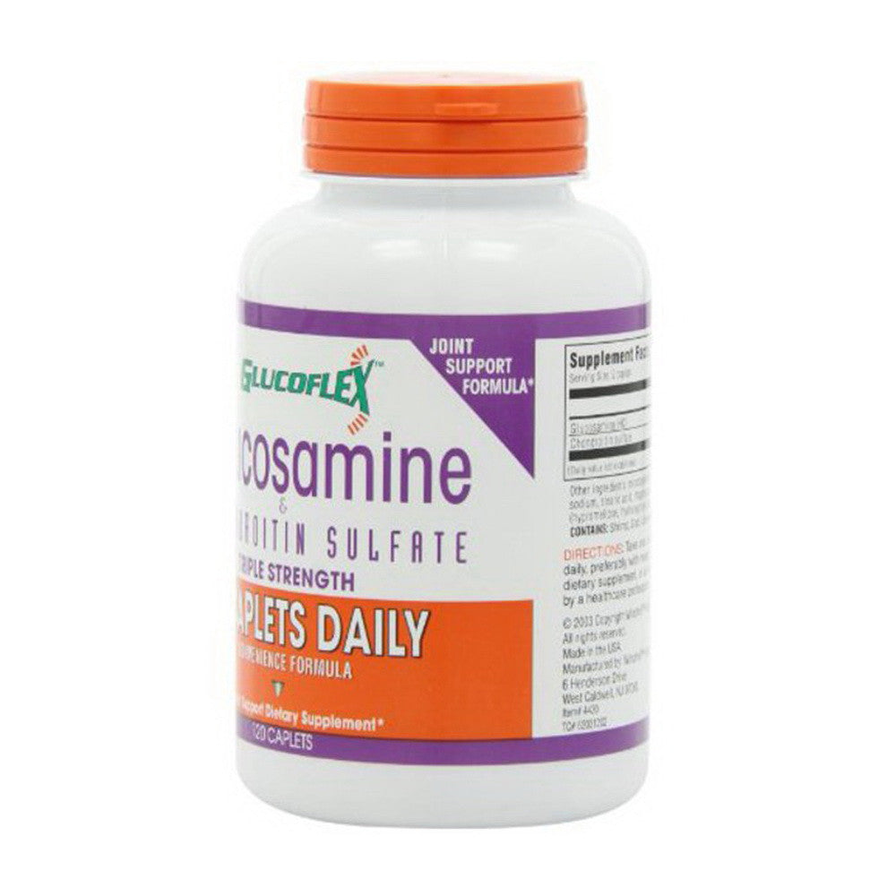 Glucosamine And Chondroitin Caplets With Triple Strength By Windmill - 120 Ea
