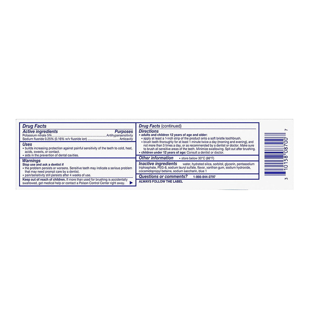 Sensodyne Deep Clean Whitening Sensitive Toothpaste, 4 Oz