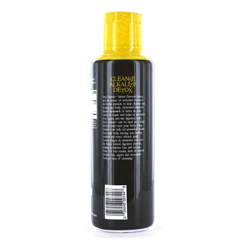 Dirty Cleanse Volcanic Charcoal Lemon Detox Elixir, 16 Oz