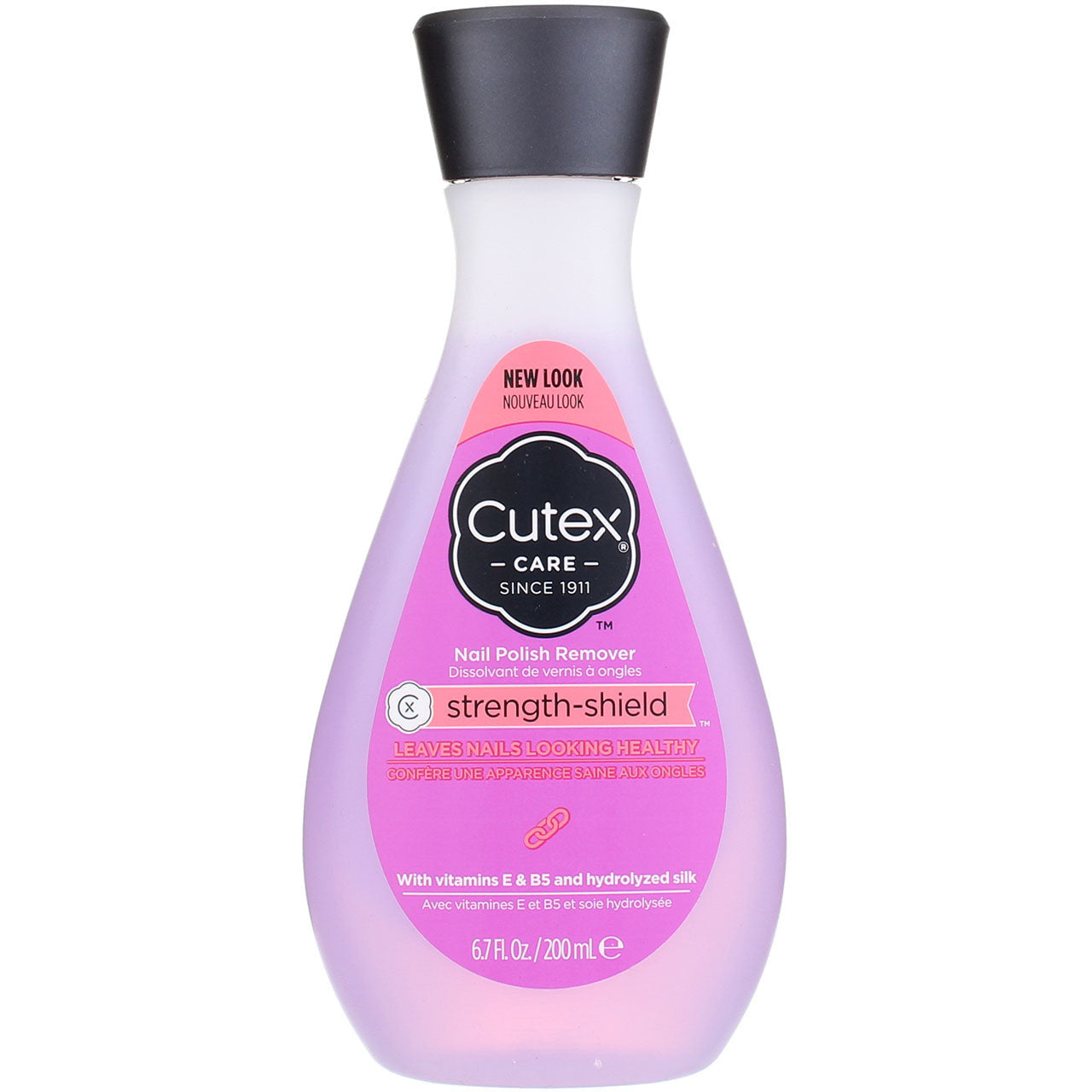 Cutex Strength Shield Nail Polish Remover, 6.7 Oz