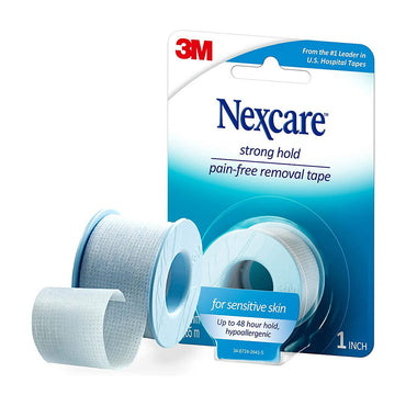 Nexcare Strong Hold Pain-Free Removal Tape, 1 in x 4 yd - 1 Ea