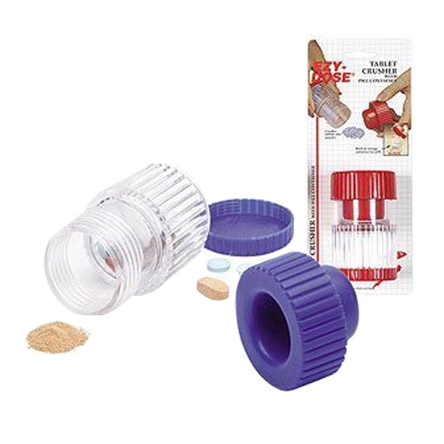 Ezy Dose Pill Crusher-Plastic With Container