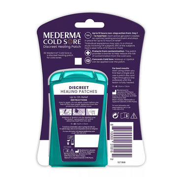 Mederma Cold Sore Discreet Healing Patch, 15 Ct