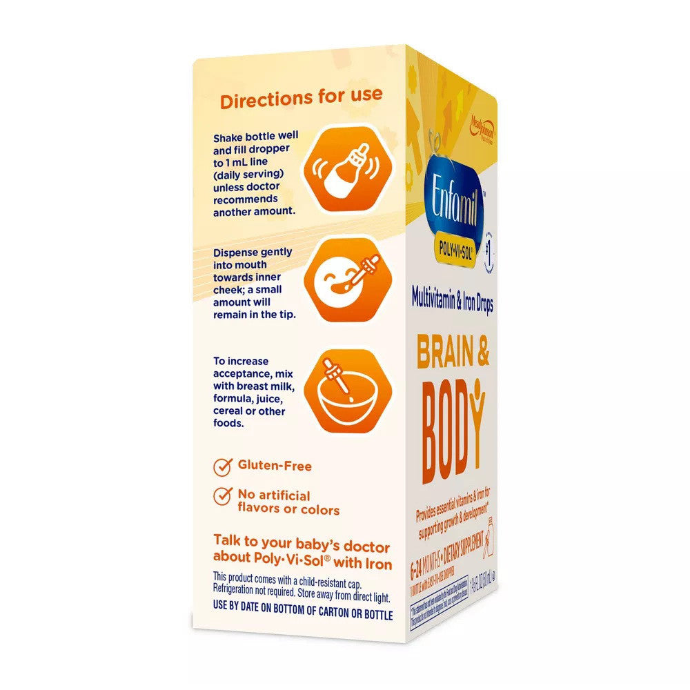 Enfamil Poly-Vi-Sol Multivitamin Dietary Supplement Drops - 50 ml