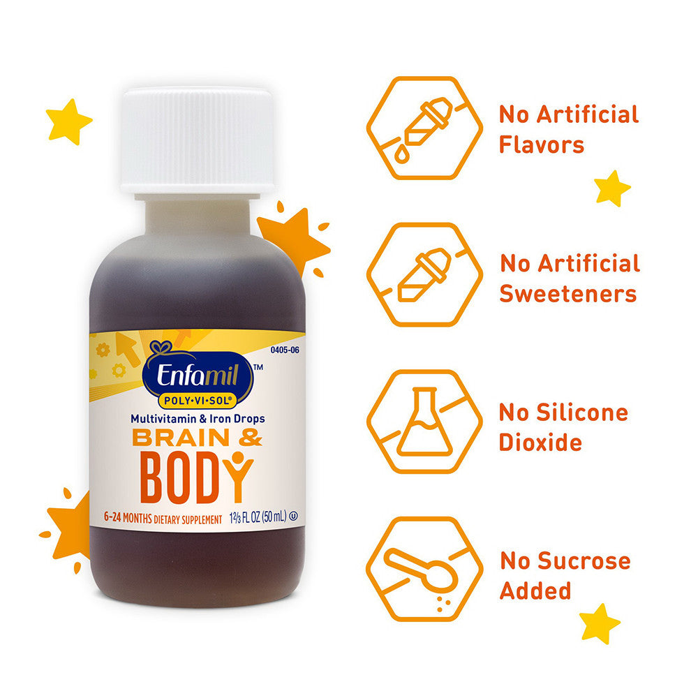 Enfamil Poly-Vi-Sol Multivitamin Dietary Supplement Drops - 50 ml
