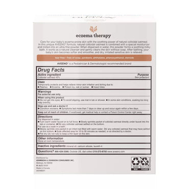 Aveeno Soothing Baby Bath Treatment, 5 Ea