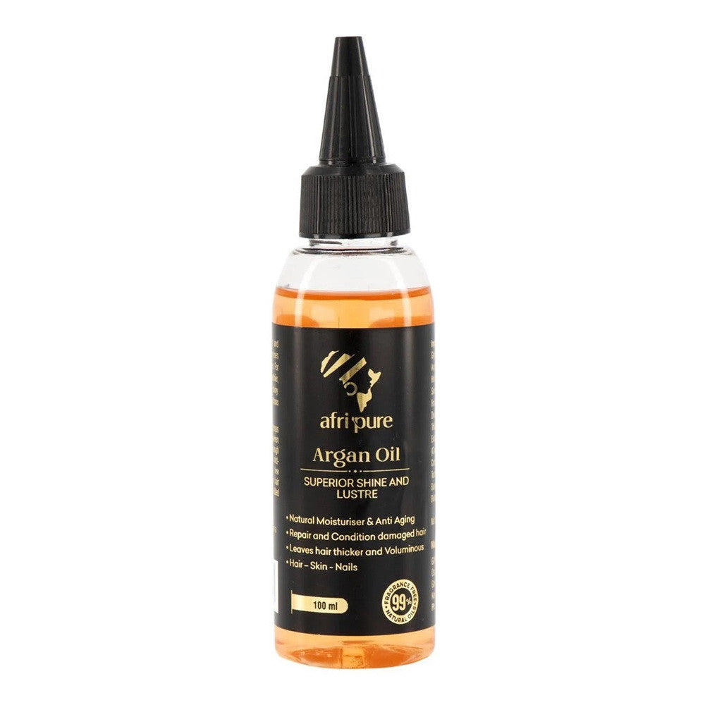 Afripure Pure Argan Oil for Skin, Hair and Nails, 3.4 Oz