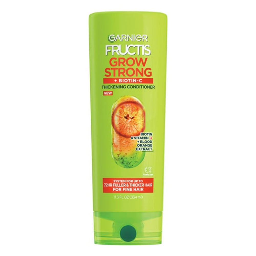 Garnier Fructis Grow Strong Thickening Conditioner for Fine Hair 11.3Oz (334ml)