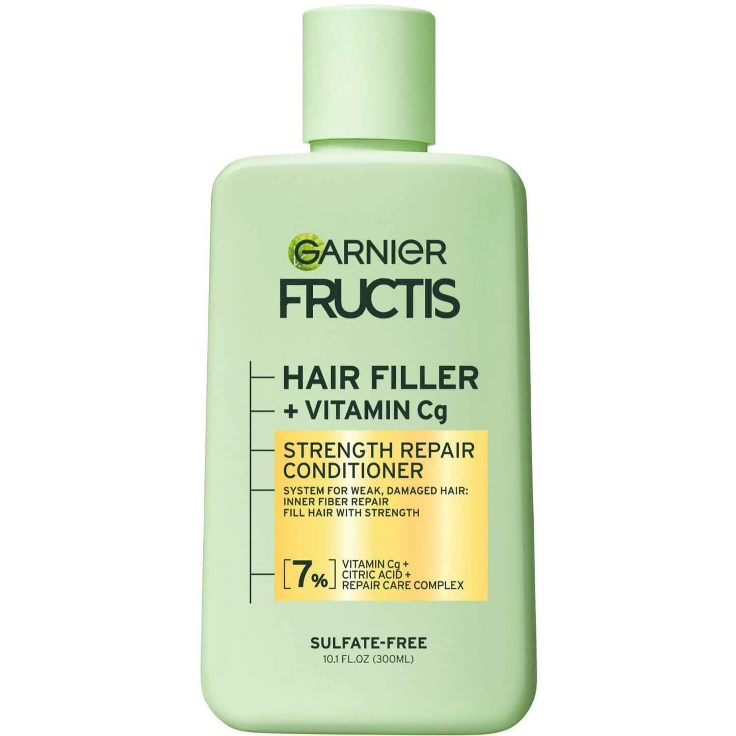 Garnier Fructis Hair Filler Plus Vitamin Cg Strength Repair Conditioner fo Damaged Hair 10.1Oz (300ml)