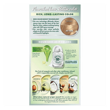 Garnier Nutrisse Permanent Creme Light Natural Blonde Haircolor, 1 Ea