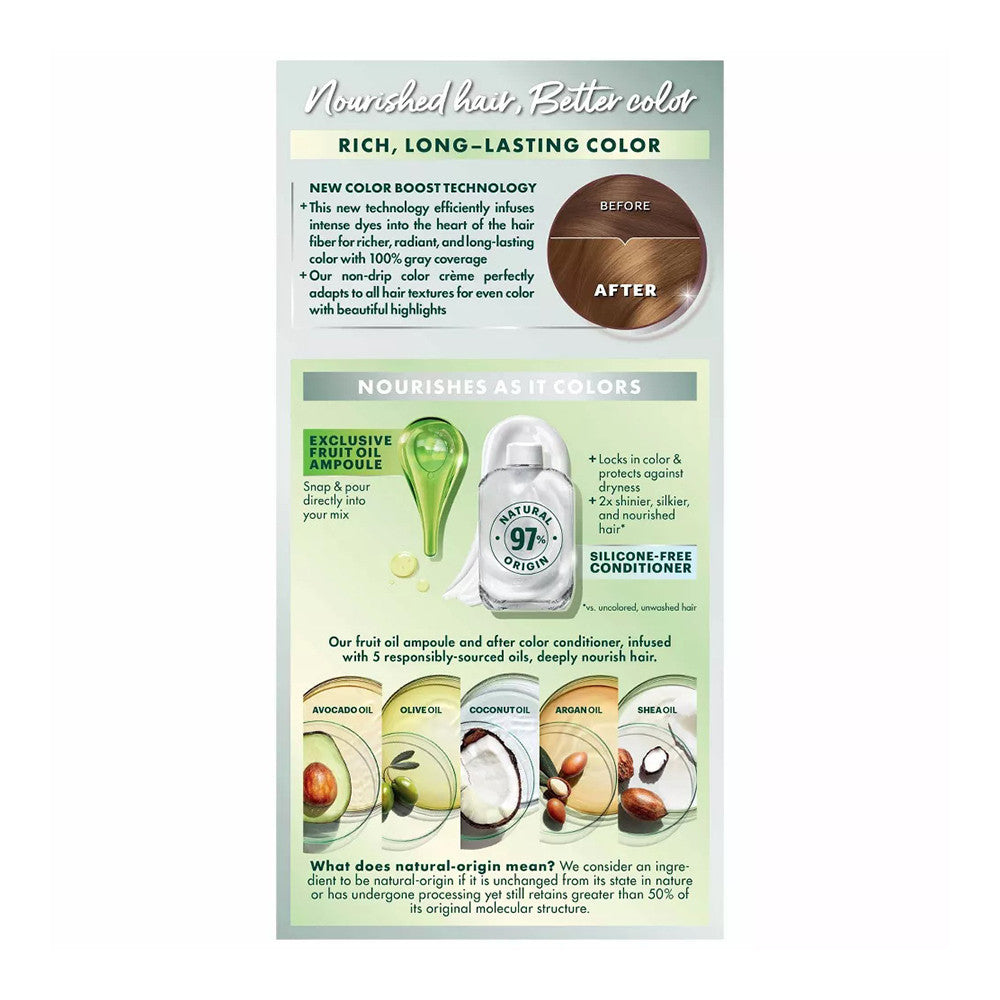 Garnier Nutrisse Permanent Creme Haircolor Dark Golden Blonde#73, 1 Ea