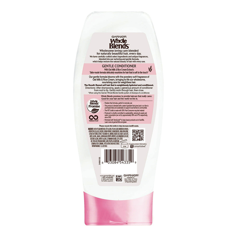 Garnier Whole Blends Gentle Conditioner Oat Delicacy, 12.5 oz