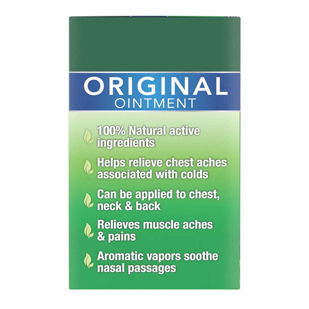 Mentholatum Original Topical Analgesic Ointment Rub, 1 Oz